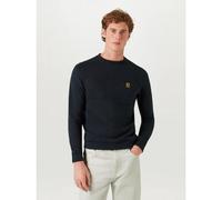 Belstaff Mens Dark Ink Cotton Fleece Sweatshirt