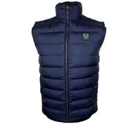 Belstaff Mens Dark Ink Wheeler Vest