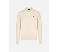Belstaff Men's Drift Knitted Polo Beige - Cream - Size: 44