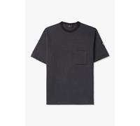 BELSTAFF Mens Drum T-Shirt In Black Charcoal Mens Clothing Size: M, Colour: Black Fabric