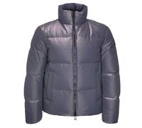 Belstaff Mens Grid Paxton Purple Down Jacket - Size Small