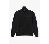 BELSTAFF Mens Hockley Quarter Zip Sweatshirt In Black Mens Clothing Size: XL, Colour: Black Fabric