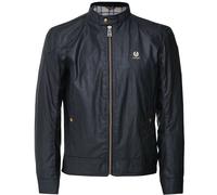 Belstaff Mens Kelland Waxed Cotton Black Jacket - Size Small