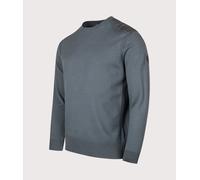 Belstaff Mens Kerrigan Crewneck Jumper - Colour: Petrol - Size: Large