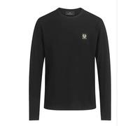 Belstaff Mens Long Sleeved Chest Patch T Shirt XL Black