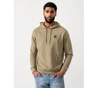 Belstaff Mens Pullover Logo Patch Hoodie - Fatigue Green - Fatigue Green - M