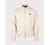 Belstaff Mens Regular Fit Belstaff Full Zip Sweatshirt - Colour: Pale Stone - Size: XL