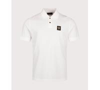 Belstaff Mens Regular Fit Belstaff Polo Shirt - Colour: White - Size: Large