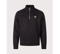 Belstaff Quarter Zip Sweatshirt - Black L L