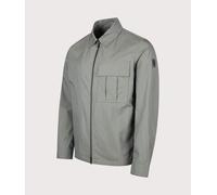 Belstaff Mens Regular Fit Cargo Overshirt - Colour: Atlantic Grey - Size: XL
