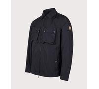 Belstaff Mens Regular Fit Tourer Overshirt - Colour: Black - Size: Large