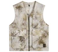 Belstaff Men's Riverbed Camo Ripstop Hithe Gilet Stone Beige