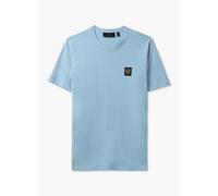 Belstaff Mens Short Sleeve T-Shirt In Skyline Blue Mens Clothing Size: S, Colour: Blue Fabric