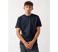 Belstaff Mens Steel T-Shirt in Dark Blue Cotton - Size Medium