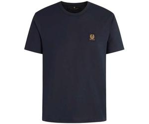 Belstaff Mens T-Shirt Cotton Jersey Cotton Crew Neck Tee in Dark Ink