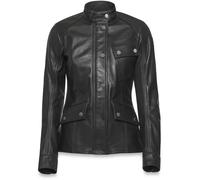 Belstaff Penrith Ladies Motorcycle Leather Jacket, black, size S for Women