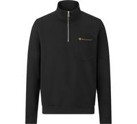Belstaff Quarter Zip Casual Jersey Black | Fast Delivery