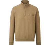 Belstaff Quarter Zip Fashionable Casual Wear Sweatshirt Olive