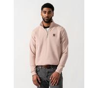 Quarter Zip Sweatshirt Dusty Pink, XL