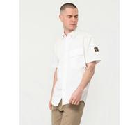 Belstaff Scale Mens Short Sleeve Shirt - White - White - M