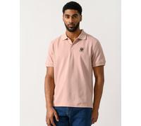 Short Sleeve Polo Shirt Dusk Pink, Large