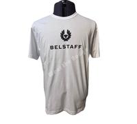 Belstaff Mens Belstaff Signature T-Shirt - Colour: White - Size: XXL