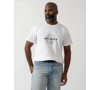 Belstaff Mens Reg Fit Surface T-Shirt - Colour: White - Size: XXL