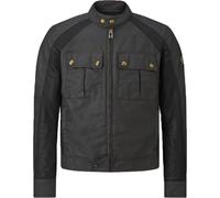 Belstaff Temple Technical Motorcycle Motorbike Waxed Cotton Jacket Black