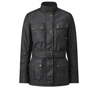 Belstaff Trialmaster Ladies Motorcycle Motorbike Waxed Cotton Jacket Black