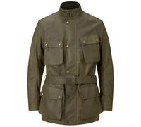 Belstaff Trialmaster Motorcycle Motorbike Waxed Cotton Jacket Olive