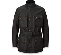 Belstaff Trialmaster Motorcycle Wax Jacket, black, size 2XL for Men