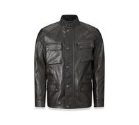 Belstaff Turner Men's Leather Jacket - Antique Black