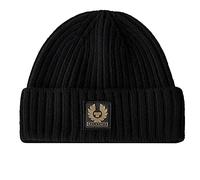 Belstaff Watch Wool Beanie Hat Black