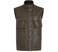 Belstaff Waxed Edition Gilet Jacket - Dark Green - M