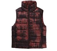 Belstaff Womens Abstract Laurel Lava Red Gilet Down Jacket Nylon - Size Small