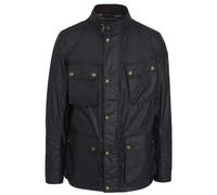 Belstaff Womens Fieldmaster Black Waxed Jacket Cotton - Size 2XS