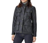 Belstaff Womens Fieldmaster Dark Ink Thin Waxed Jacket - Navy Blue - S