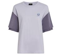 Belstaff Womens Sol Violet Purple T-Shirt Cotton - Size Small