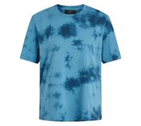 Belstaff Womens Wave Dye Ride Ocean Blue T-shirt Cotton - Size Small