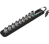 Belt 1 Zyklop socket set with holding function, 1/4" drive, 10 pieces