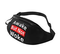 Belt Bag Awake But Not Woke Elegant Chest Bags Premium Waistpacks For Women Work Outdoor 14X35Cm