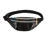 Belt Bag Bumbags - Shiny Holographic Fanny Pack | Metalic Color Waist Bag | Fanny Pack Glitter Neon | Waterproof Belt Bags Women Hiking | Wasit Packs for Outdoor Travel | Leather Bumbags for Ladies.