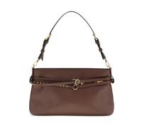 Belt Bag Classic Vitello Morbi - female - PINKO - Shoulder Bags - Red - ONE SIZE - Bags ONE SIZE