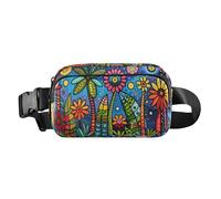 Belt Bag Crossbody Bags Fashion Waist Packs Fanny Pack with Adjustable Strap Romero Brito's Paintings for Workout Shopping Travelling Hiking