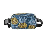 Belt Bag Crossbody Bags Fashion Waist Packs Fanny Pack with Adjustable Strap Yellow Pineapple for Workout Shopping Travelling Hiking