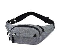 Belt Bag - Fanny Bum Bag, Spacious Travel Pouch | Large Capacity Waist Pack Phone Holder, Running Belt Carrier Secure Fit Organizer for Hiking Running Dog Walking Commuting Jogging Sightseeing Trips