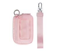 Belt Bag for Man Woman Coin Purse with Clear Window Small Chest Waist Phone Holder Pack Card Chest Card Short Wallet Fashion Phone for Running