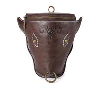 Belt Bag Waist Bag Pack Mobile Phone Holdre Cosplays Medieval Purse Costume Accessories Women Men LARP Waist Bag Pack, khaki bag, standard size, Mass Beauty