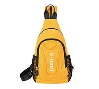 Belt Bag Waterproof Belt Bag Chest Bag with Dual Use Travel Backpack Multifunctional Backpacks Buckle for Bags Brass, yellow, standard size, Backpack Backpacks