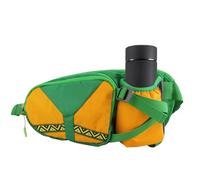 Belt Bag with Bottle Holder - Hip Bag Water Bottle, 31cm Hip Bag Sport - Water-repellents Nylon Bag with Quick Connector & Storage Space, Ideal for Cycling, Beach, Camping, Outdoor